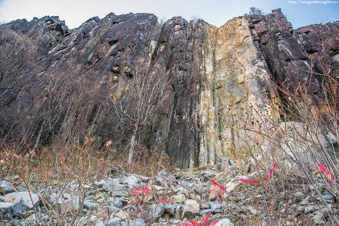 Shore Trail cliff